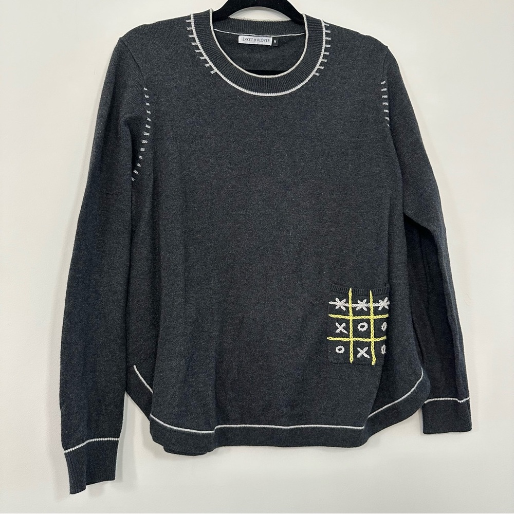 Zaket & Plover 5% cashmere sweater size medium